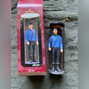 Hallmark Star Trek Dr. Leonard H. McCoy Ornament Vintage